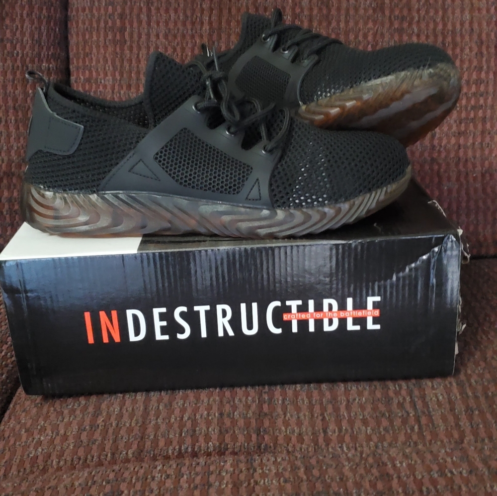 Mens Indestructible Shoes Ryder-Black Size 11